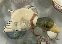 Vintage Shearwater Ceramic Duck Bowl