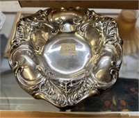 Sterling Art Nouveau Bon Bon Bowl