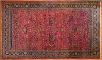 Antique Indian carpet, approx. 10.10 x 18.3