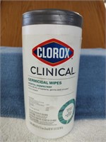 Clorox Clinical Germicidal Wipes - 75 Wipes - NIB