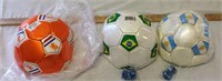 Soccer Ball Lot of 3 Brand New old stock