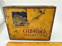 Vintage Old Gold Cigarette Tin