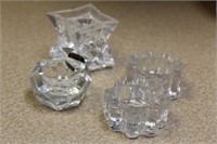 Loto f 4 Small Candle Holders