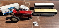 VINTAGE TRUCK, TRACTOR & (2) BUSES