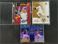 3 Small cases of baseball cards, see photos