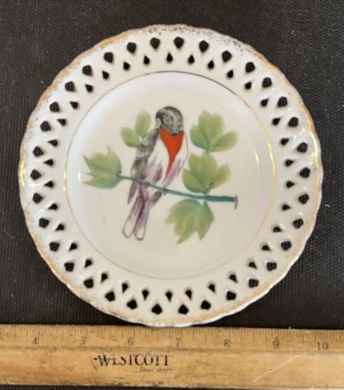 COLLECTOR PLATE-BIRD LOVER