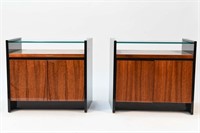 PAIR OF ART DECO STYLE SIDE TABLES