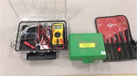 Multimeter, Chisels, Ball Bearing Knockout Punch