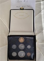 1967 MINT SET - WITH 1/2OZ. GOLD COIN