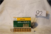 Lellier & Bellot 308 Win, 20 Cartridges - 2 Boxes