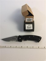 COLUMBIA KNIFE & TOOL 5202K ROLLBACK BLACK NOB