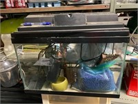 AQUARIUM AND CONTENTS