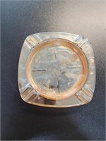 Depression glass ashtray