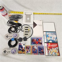 Vintage Original Super Nintendo SNES Accessories