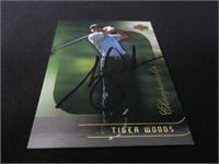 Tiger Woods signed Trading Card w/Coa