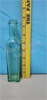 Vintage the A1 Sauce green glass bottle