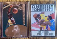 (2) NBA Kobe Bryant Rookie Cards
