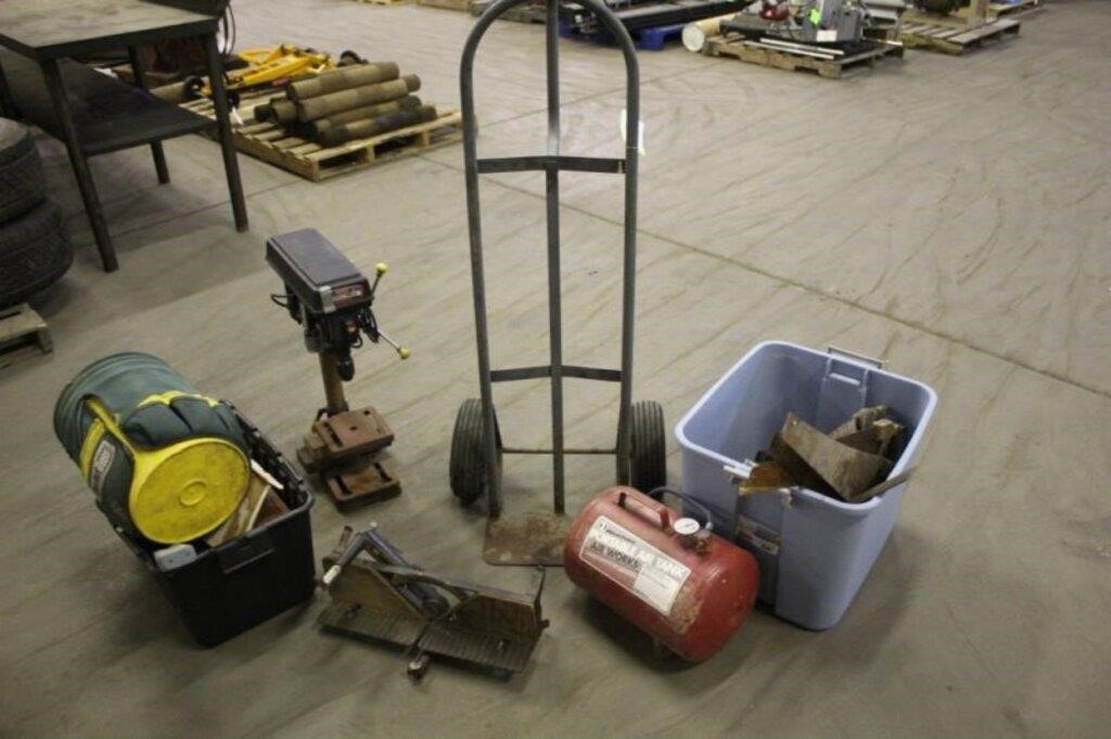 Drill Press, Works per Seller, Hand Cart &