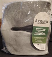 BlackCanyon Memory Foam Seat Cushion