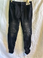 ($38) Urban black youth, boys joggers jeans, 12
