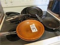7 FRYING PANS