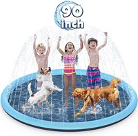 90" Splash Pad, Sprinkler & Splash Play Mat Toys