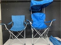 2 Foldable outdoor picnic chair