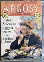 Argosy Vol.210 #2 1930 Pulp Magazine