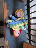 KNITTED TOPSY TURVY DOLL