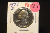 1973-S Proof Washington Quarter