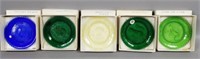 Vintage Thornton W. Burgess Cup Plates In Boxes
