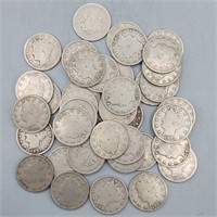 (40) 1900-1902 & Other Liberty V Nickels