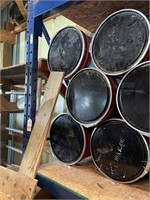 Shop/Warehouse-5 barrels 26"h x 15" round