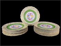 Bohemia Czechoslovakian Dinner Plates