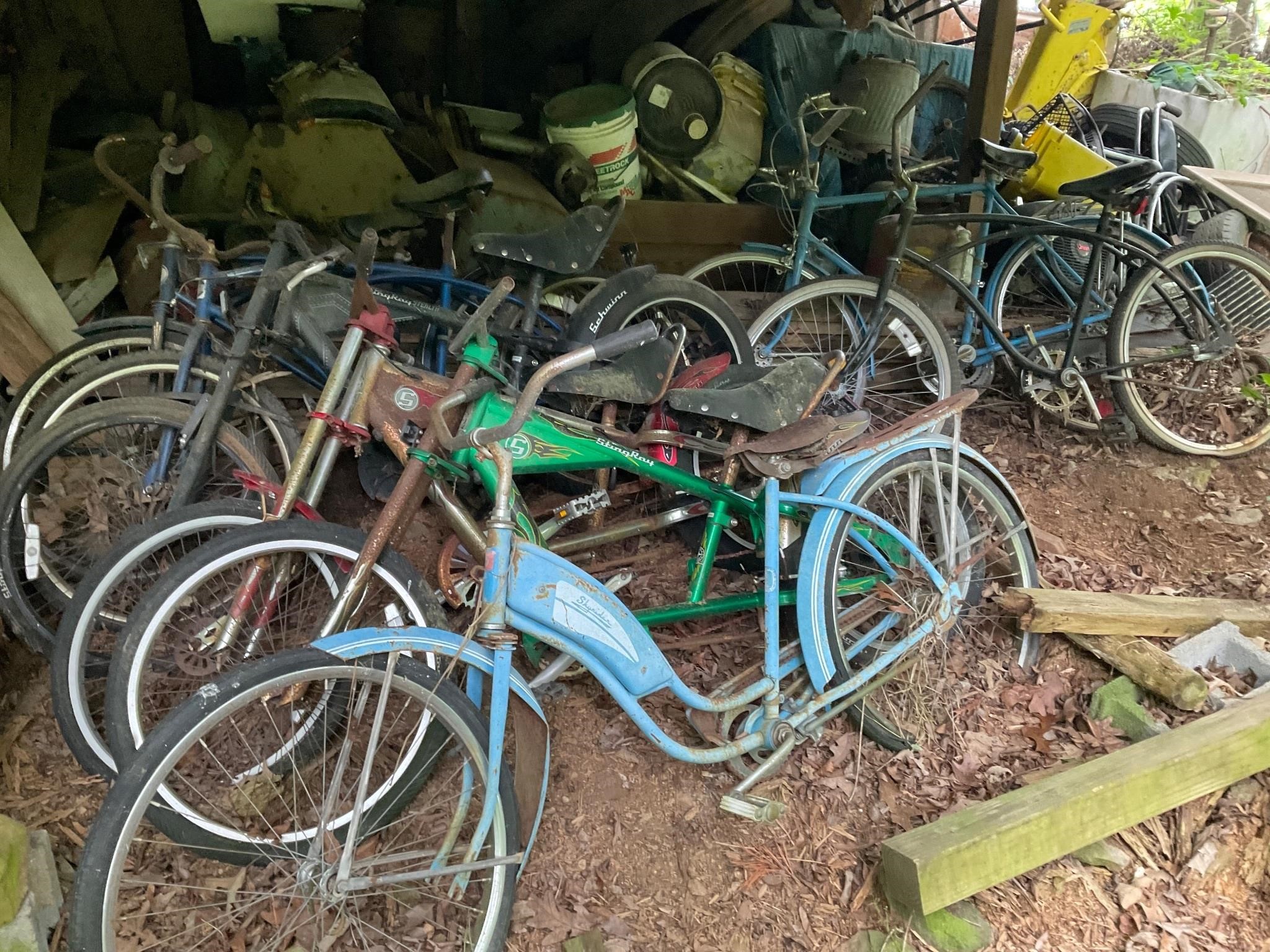 14 bicycles