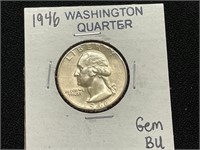 1946 Washington Quarter