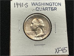 1941S Washington Quarter