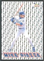 Shiny Insert Mike Piazza Los Angeles Dodgers