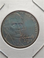 2022P Jefferson nickel