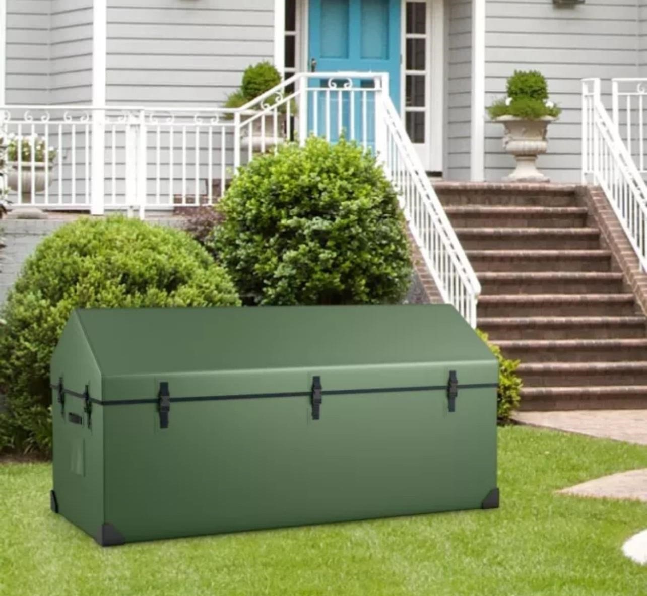 Msrp$180 Waterproof Portable Garden  Storage Box