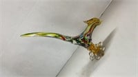 Vintage Murano style colorful blown glass