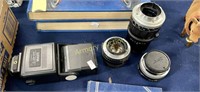 CAMERA LENS LOT - FLASH