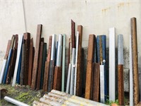 Assorted Steel Tube, Angle, Channel, RHS etc