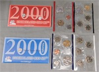 2000 P&D US Mint UNC Set.