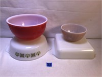 Lot of Various Pieces of Fire King Oven Ware