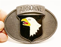 1983 Bergamot Brass Airborne Belt Buckle