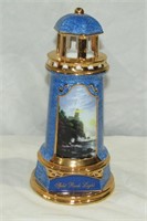 Thomas Kinkade Porcelain Lighthouse 8"