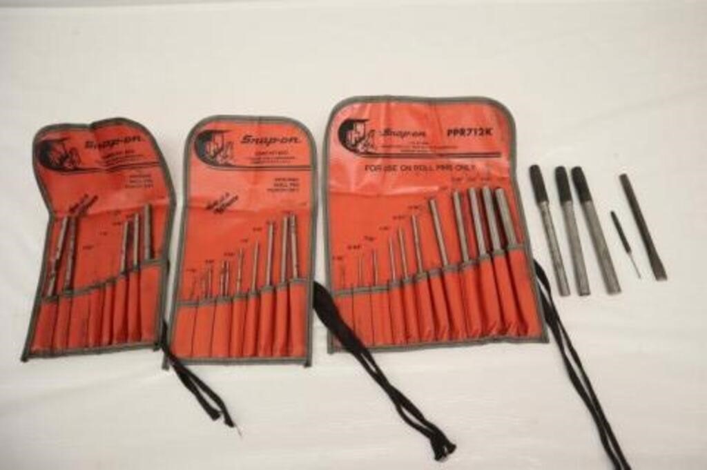 SNAP-ON ROLLPIN PUNCH SETS: