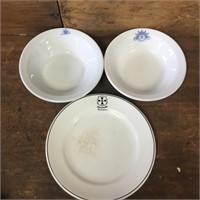 3 x Railway Plates