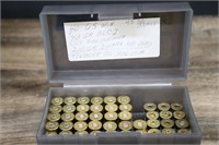 32 Count of 40-65 Winchester with 15 Count Brass